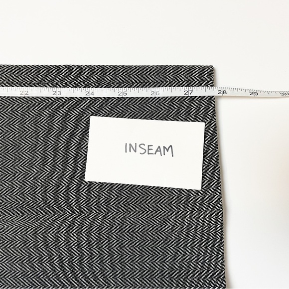 Talbots Italian Luxe Knit Herringbone Straight Leg Pants 12P 12 petite career - Picture 12 of 12